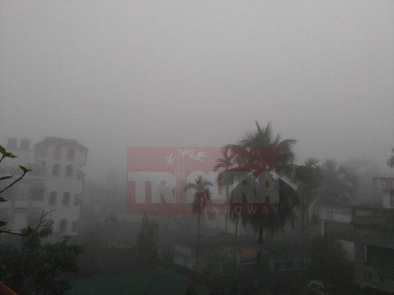 Winter intensifies its grip in Tripura